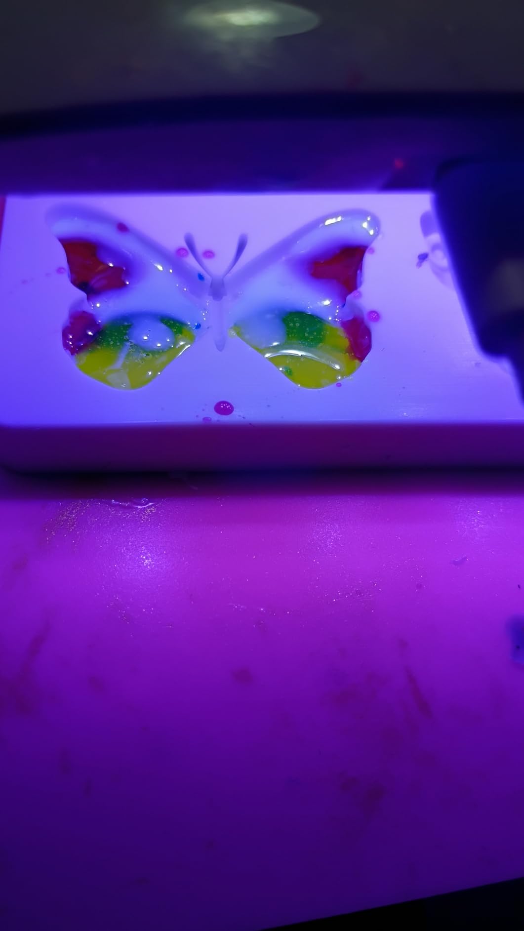 54W UV Resin Light, Wireless UV Curing Lamp with Foldable Stand customer photo 2