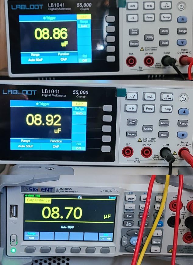 LB1041 Bench Digital Multimeter 55000 Counts DC/AC Voltmeter Ammeter HZ Temp Diode Continuity Tester Desktop Multimeters customer photo 1
