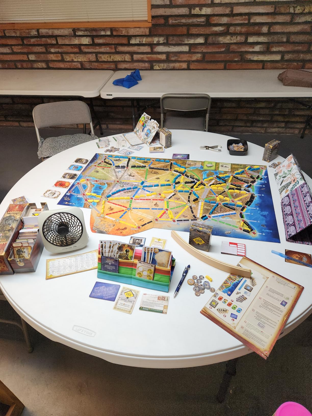 Asmodee Ticket to Ride Legacy: Legends of the West Board Game - The Ultimate Train Adventure! Strategy Game, Family Game for Kids & Adults, Ages 10+, 2-5 Players, 20-90 Min Playtime customer photo 1