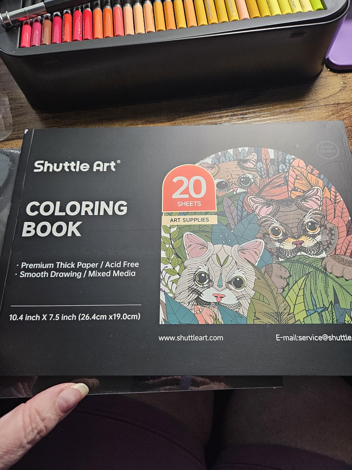 Shuttle Art 80 Colored Pencils, Colored Pencils for Adult Coloring, Soft Core Color Pencil, Drawing Supplies for Adults Kids Artists Beginners Drawing Coloring Sketching customer photo 2