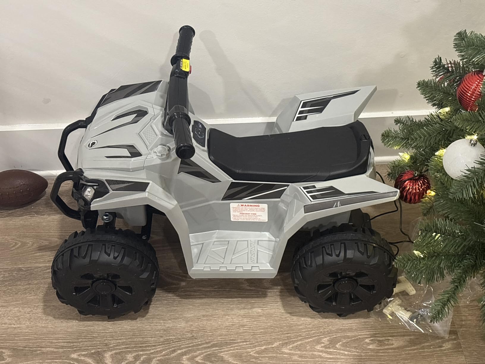 Best Choice Products 6V Kids Ride On Toy, 4-Wheeler Quad ATV Play Car w/ 1.8MPH Max Speed, Treaded Tires, Rubber Handles, Push-Button Accelerator - Hot Pink customer photo 1