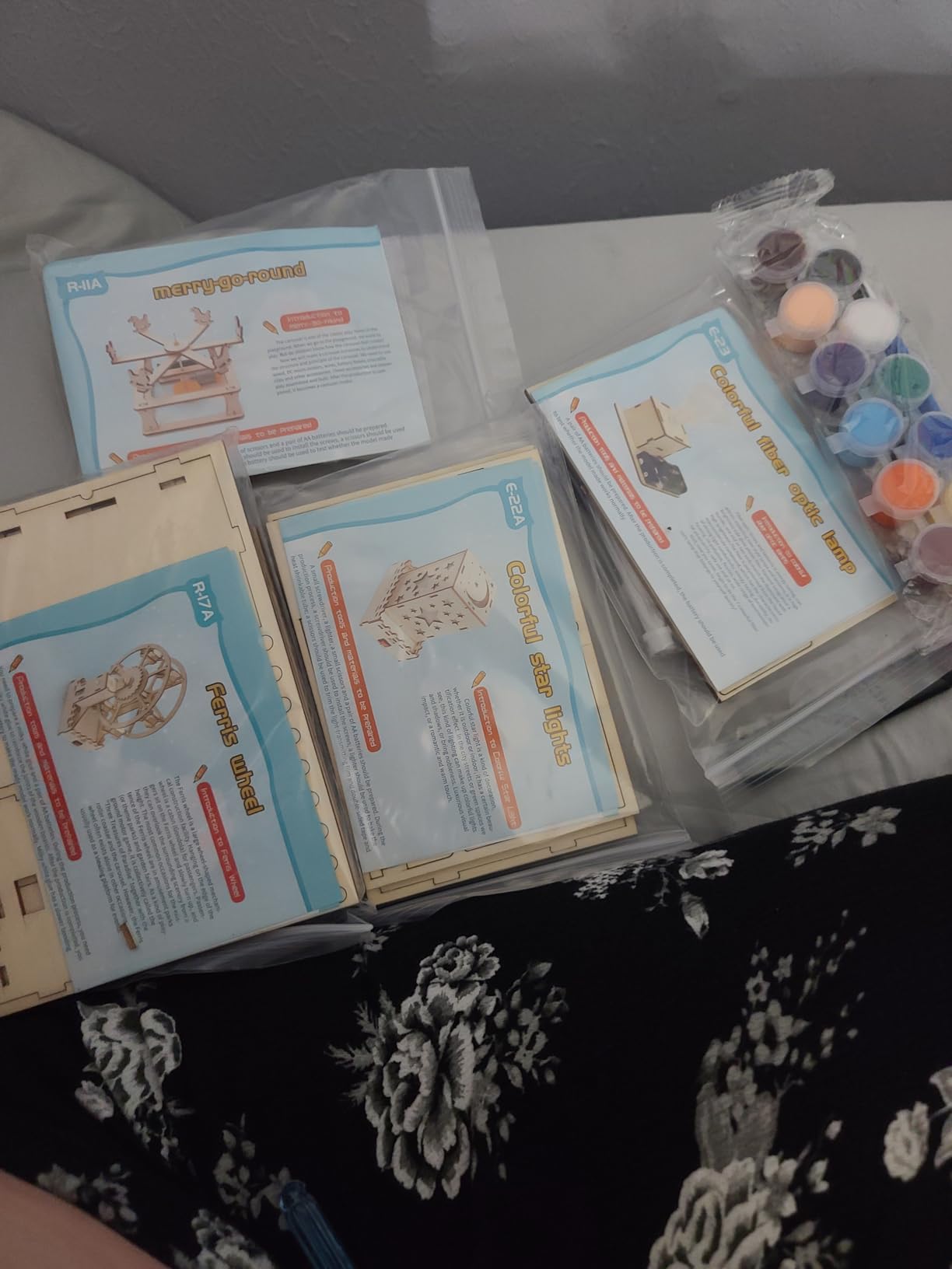 Poraxy 4 in 1 STEM Kits for Kids Ages 5-7 8-10 8-12,3D Wooden Puzzles, Science Project Model Craft Building Engineering Kit,STEM Toys for Ages 8-13,Birthday Gifts for Girls 6 7 8 9 10 11 12 Year Old customer photo 2