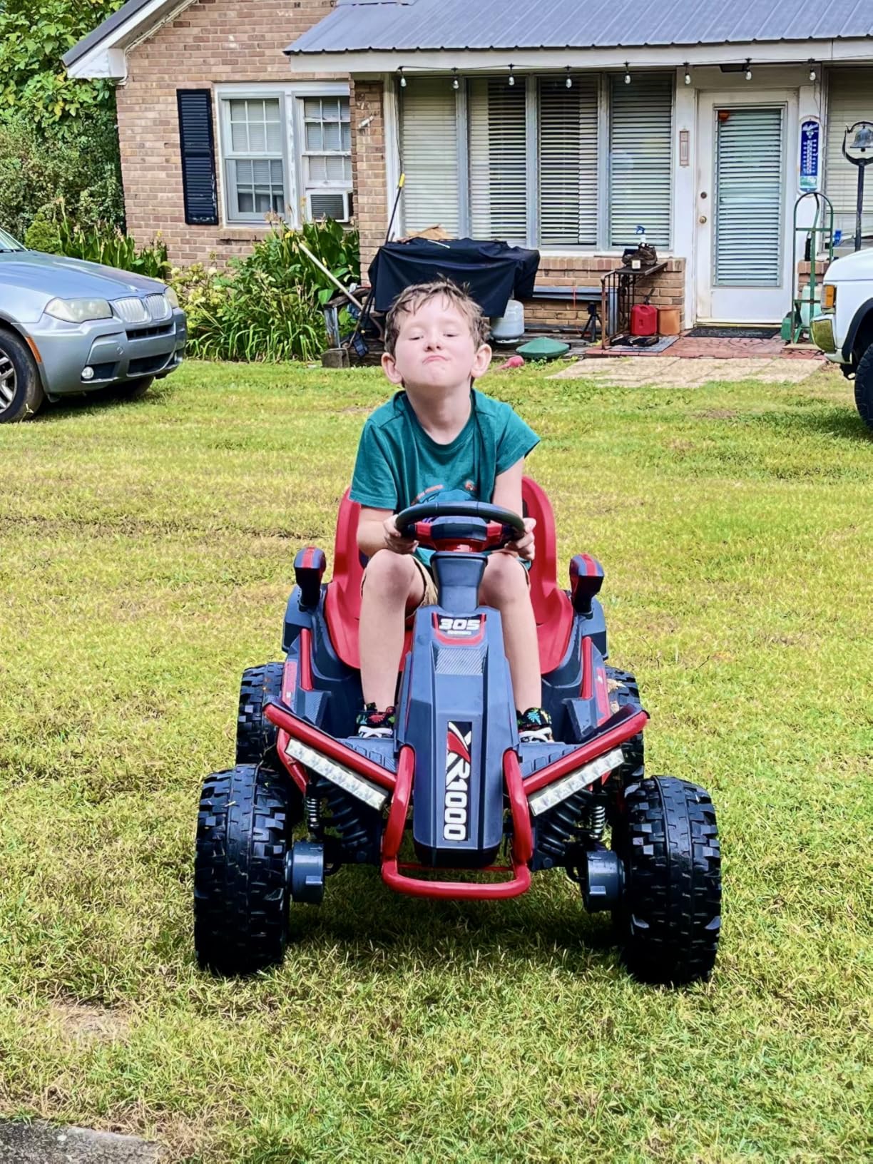 ANPABO 24V 4x4 Ride On Toys for Big Kids 3-12, 5Mph & Adjustable Wide Seat customer photo 2
