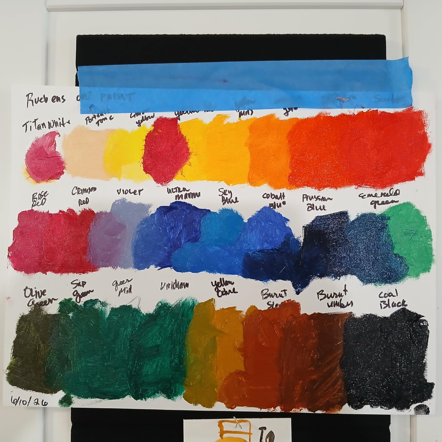 Paul Rubens Oil Paint, 20 Colors x 50ml Large Professional Tubes customer photo 1