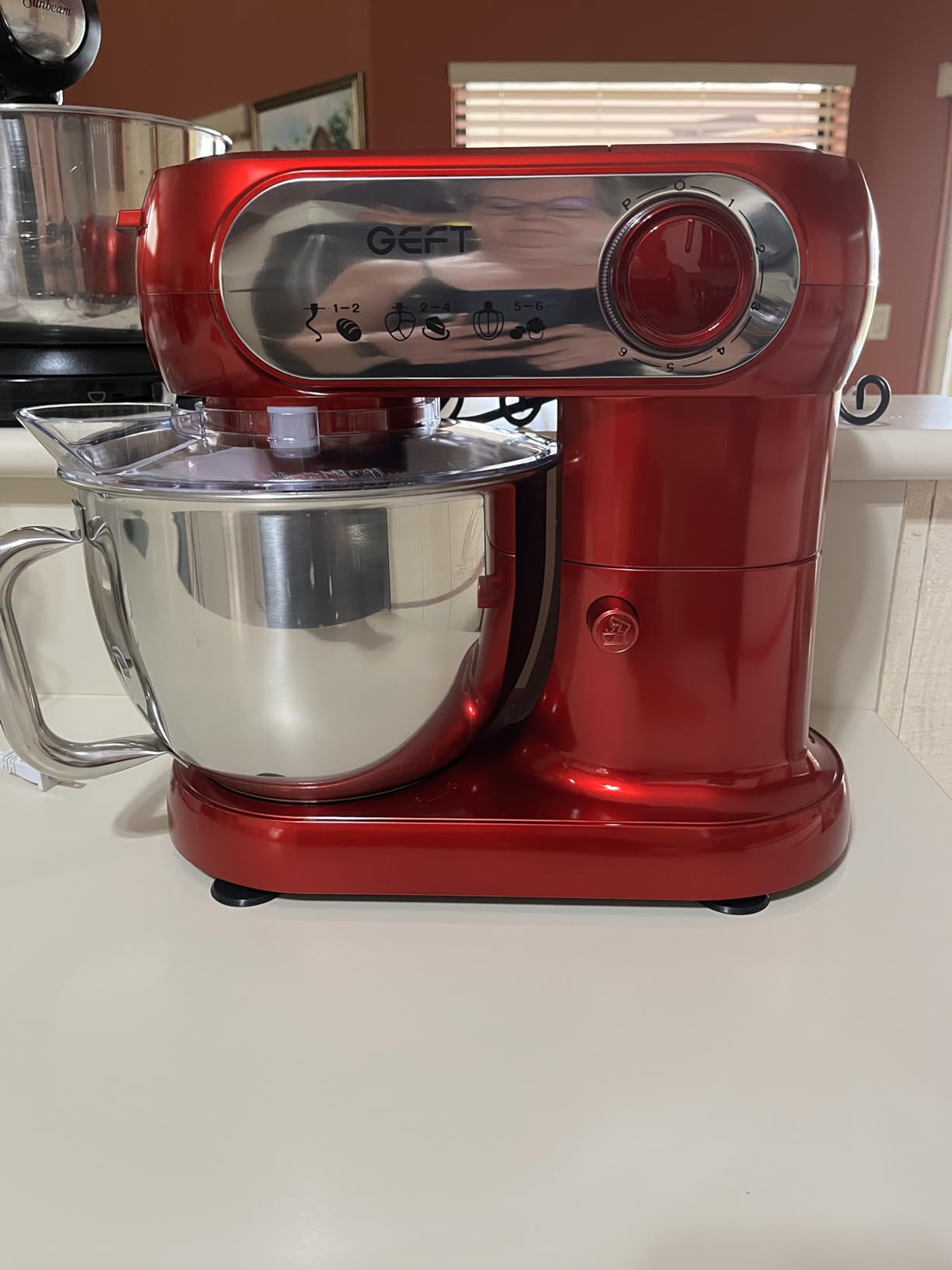 Stand Mixer, 6QT Mixers Kitchen Electric Stand Mixer,Dough Mixer Black customer photo 1