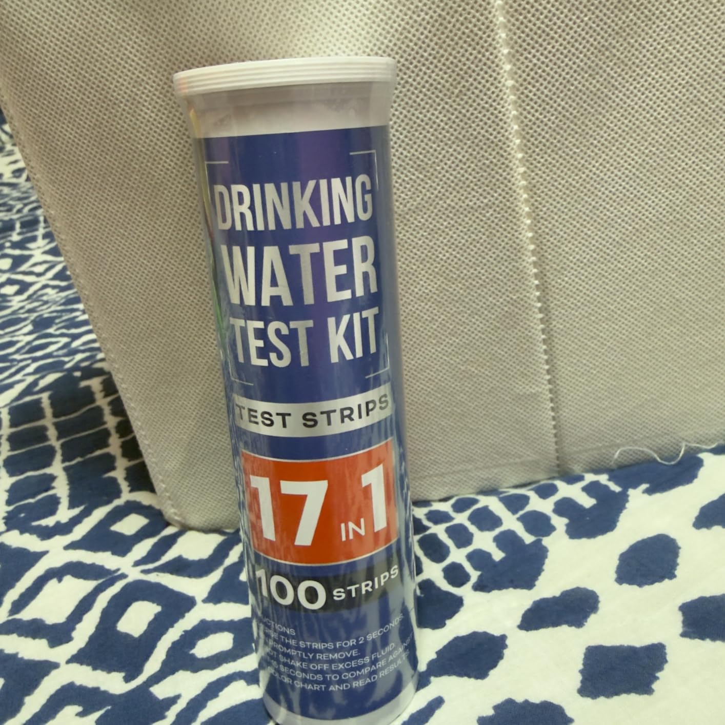 Bestprod All-New 21 in 1 Drinking Water Testing Kit Strips, Home Tap and Well Water Test Kit for Hardness, Lead, Iron, Copper, Chlorine, Fluoride customer photo 1