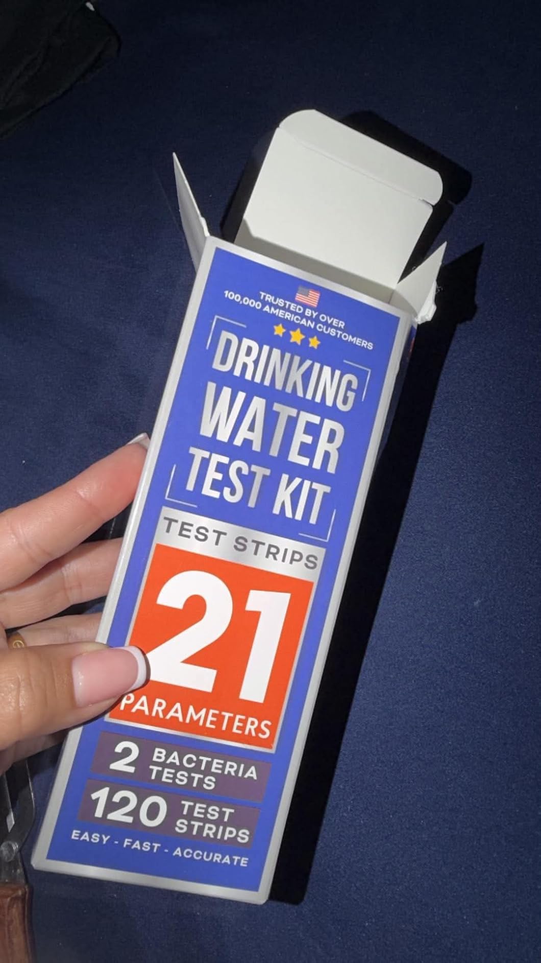 Bestprod All-New 21 in 1 Drinking Water Testing Kit Strips, Home Tap and Well Water Test Kit for Hardness, Lead, Iron, Copper, Chlorine, Fluoride customer photo 2