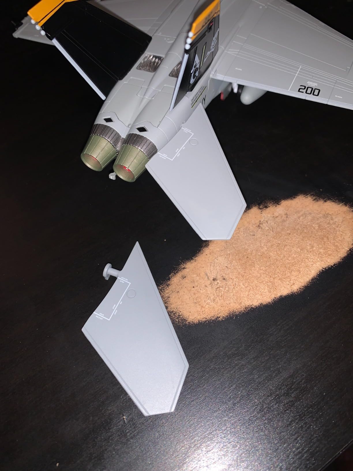 NUOTIE F/A-18F Super Hornet 1/72 Metal Airplane Model customer photo 2