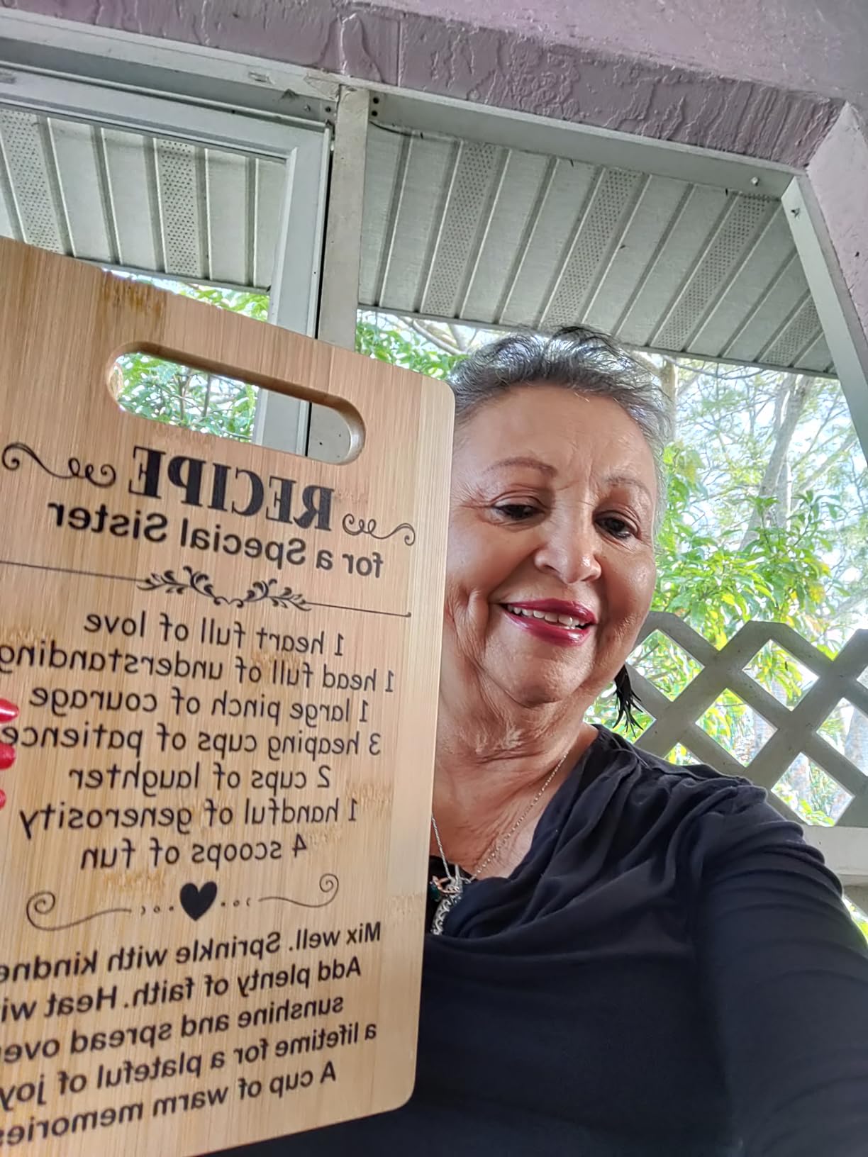 Retirement Gifts for Women 2026, Retired Cutting Board Gifts, Coworker Leaving Gifts for Women, Going Away Gifts for Coworker Boss Lady Leader Colleague Friends-Recipe for a Great Retirement customer photo 1
