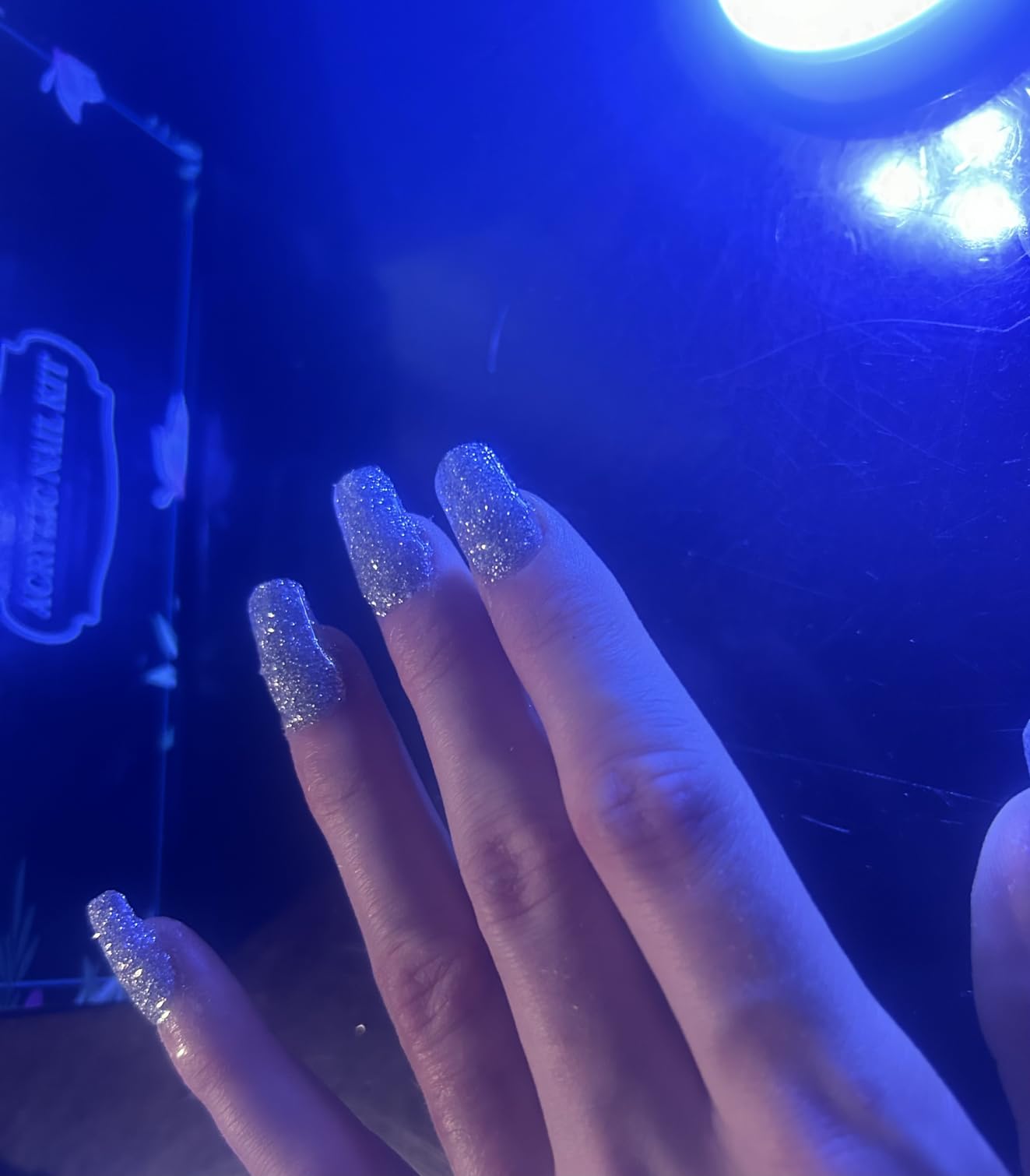 Acrylic Nail Kit with Drill and UV Light, Nail Kit for Beginner with Everything, 24 Glitter Acrylic Powder Monomer Liquid Set with Drill for for Home Nail Salon customer photo 1