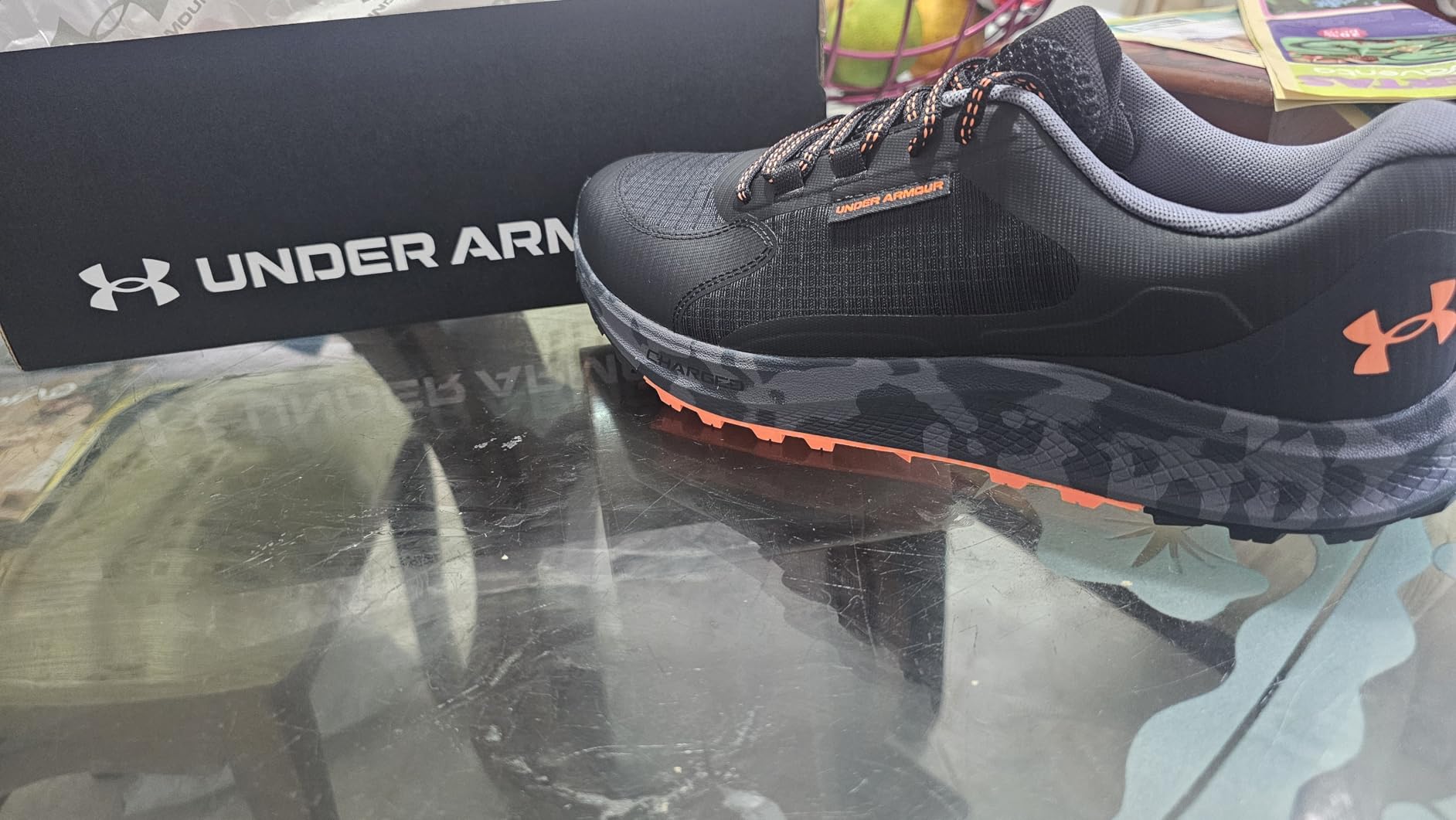 Under Armour Men's Charged Bandit Trail 3 Sneaker customer photo 2