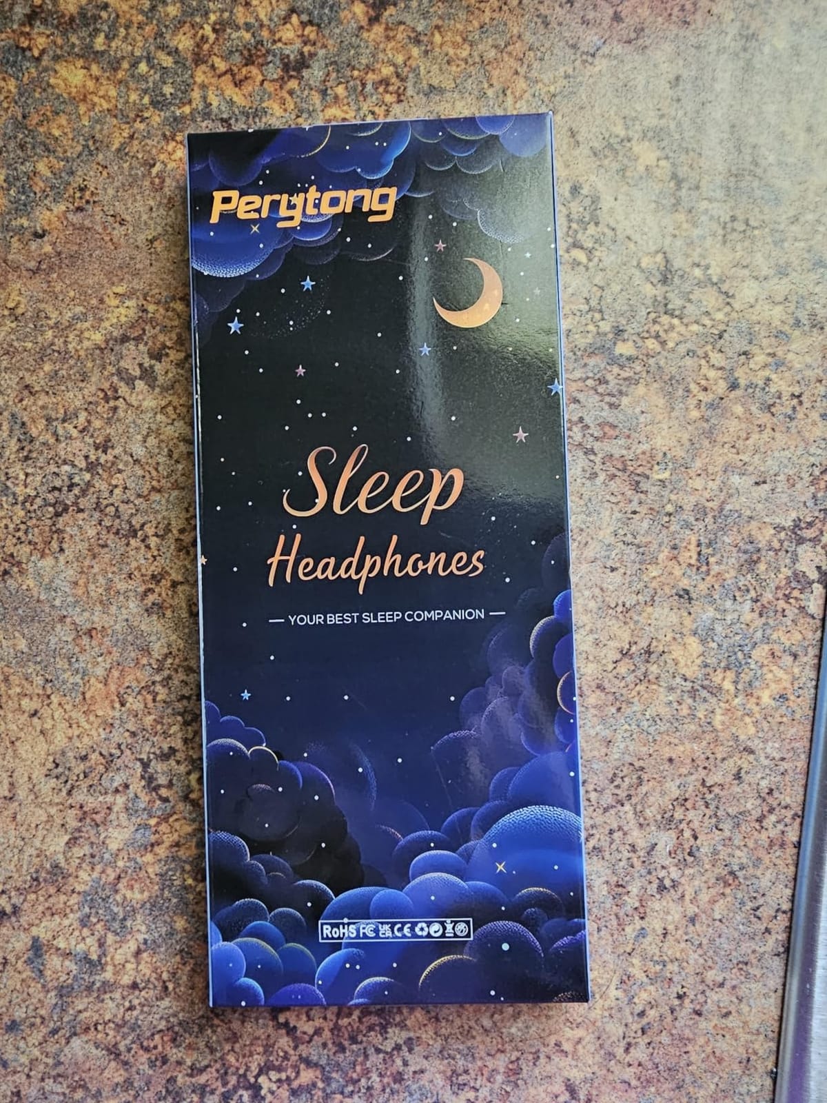 Perytong Sleep Headphones Wireless, Bluetooth Sports Headband Headphones with Ultra-Thin HD Stereo Speakers Perfect for Sleeping,Workout,Jogging,Yoga,Insomnia, Air Travel, Meditation (Charcoal Grey) customer photo 2