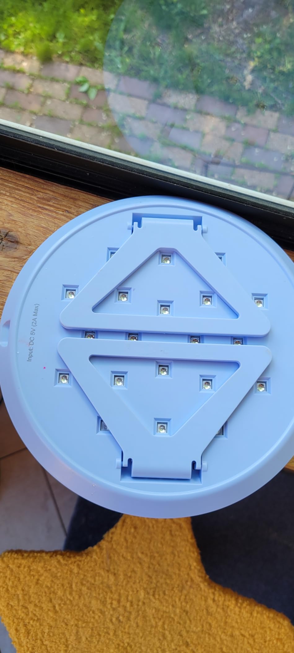 LET'S RESIN Round UV Resin Light Pro, Foldable Lamp, 2/3/5-Min Timer customer photo 2