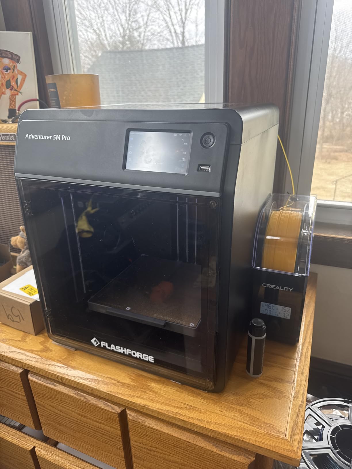 FLASHFORGE Adventurer 5M Pro 3D Printer with 1 Click Auto Printing System customer photo 1