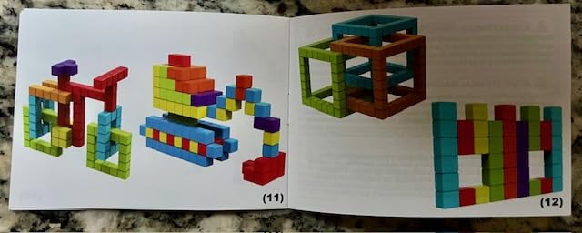 Magnetic Building Blocks Large, 1.65 inch Stacking Cubes for Toddlers customer photo 1