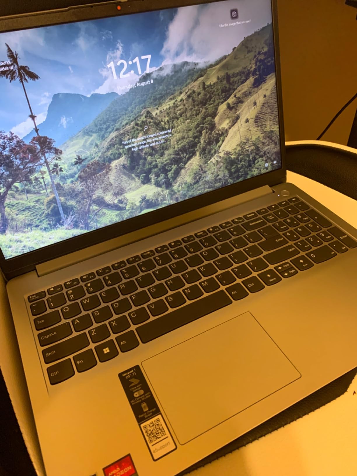 Lenovo IdeaPad 1 Laptop, 15.6” FHD Display, AMD Ryzen 5 5500U, 8GB RAM, 512GB SSD, Windows 11 Home, 720p Camera w/Privacy Shutter, Smart Noise Cancelling, Cloud Grey customer photo 2