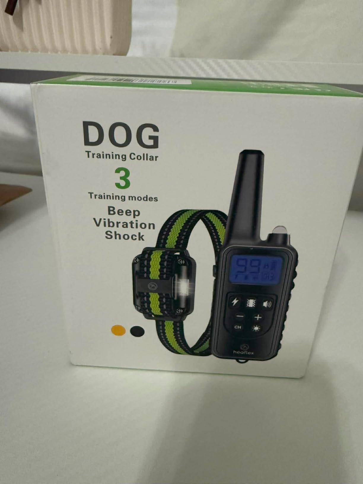 Dog Training Collar with Remote, 3300ft Remote Dog Shock Collar customer photo 2
