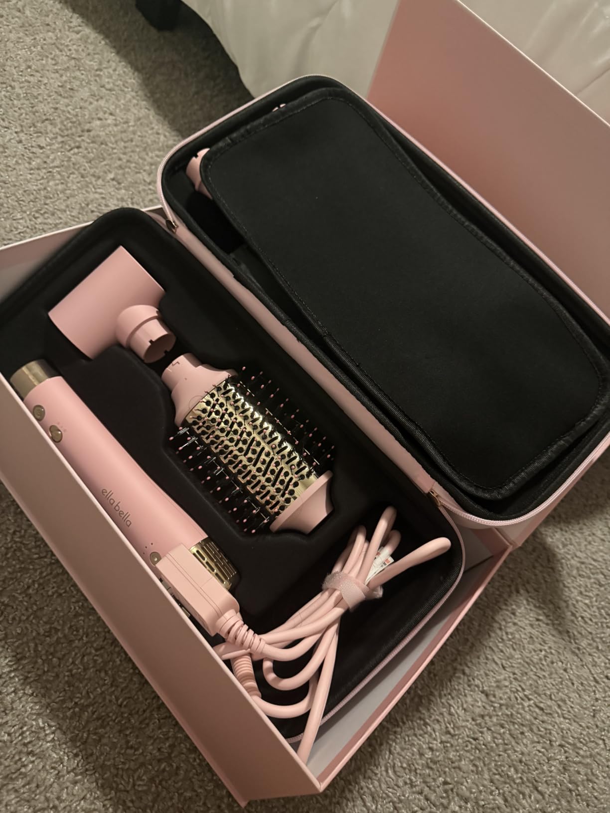 ELLA BELLA® 6 in 1 Professional Hot Air Styler & Straightener, Fast Drying customer photo 2