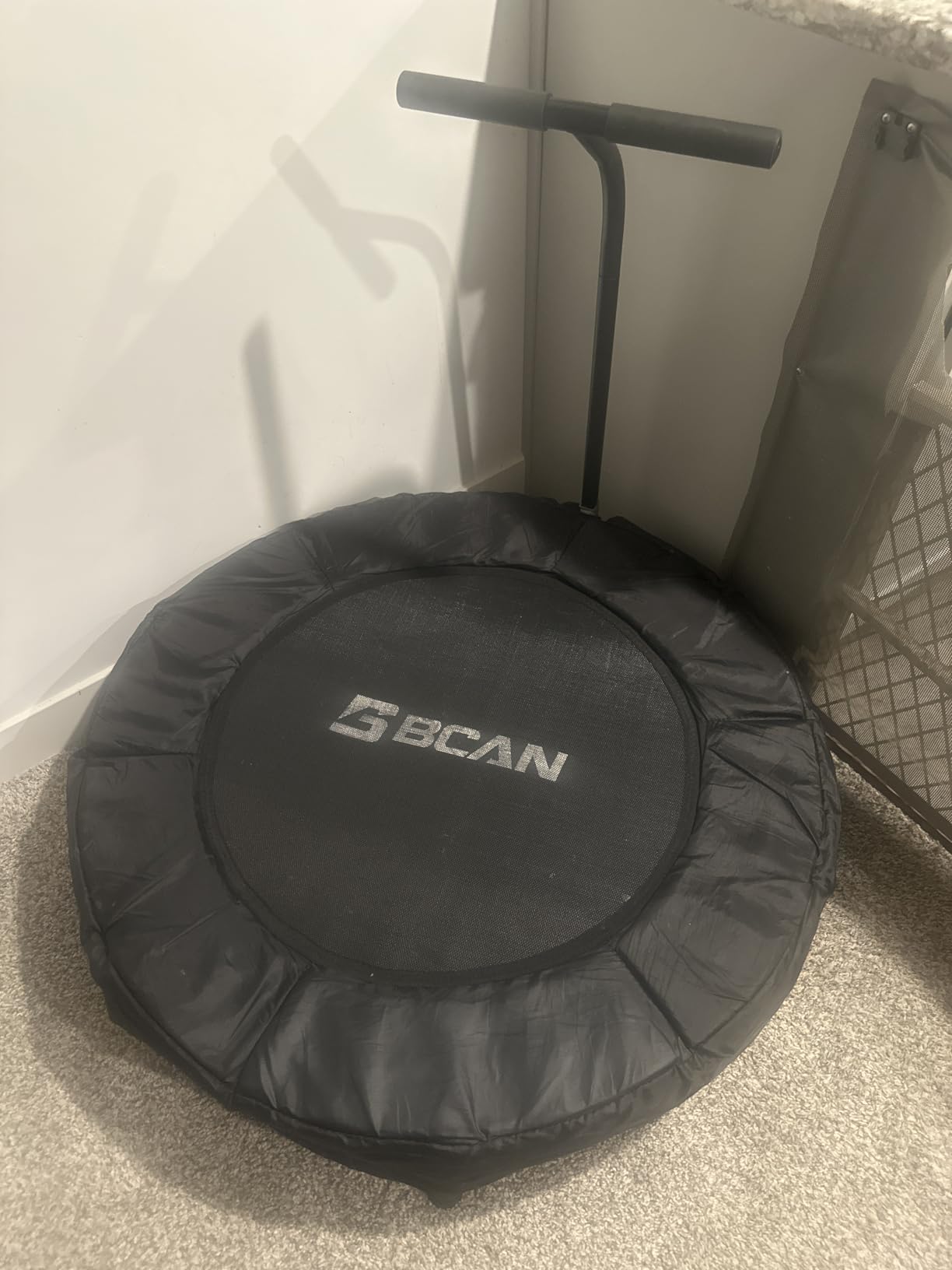 BCAN SP1 36'' Kids Toddler Trampoline Indoor, Foam Handle | FED Fitness customer photo 1