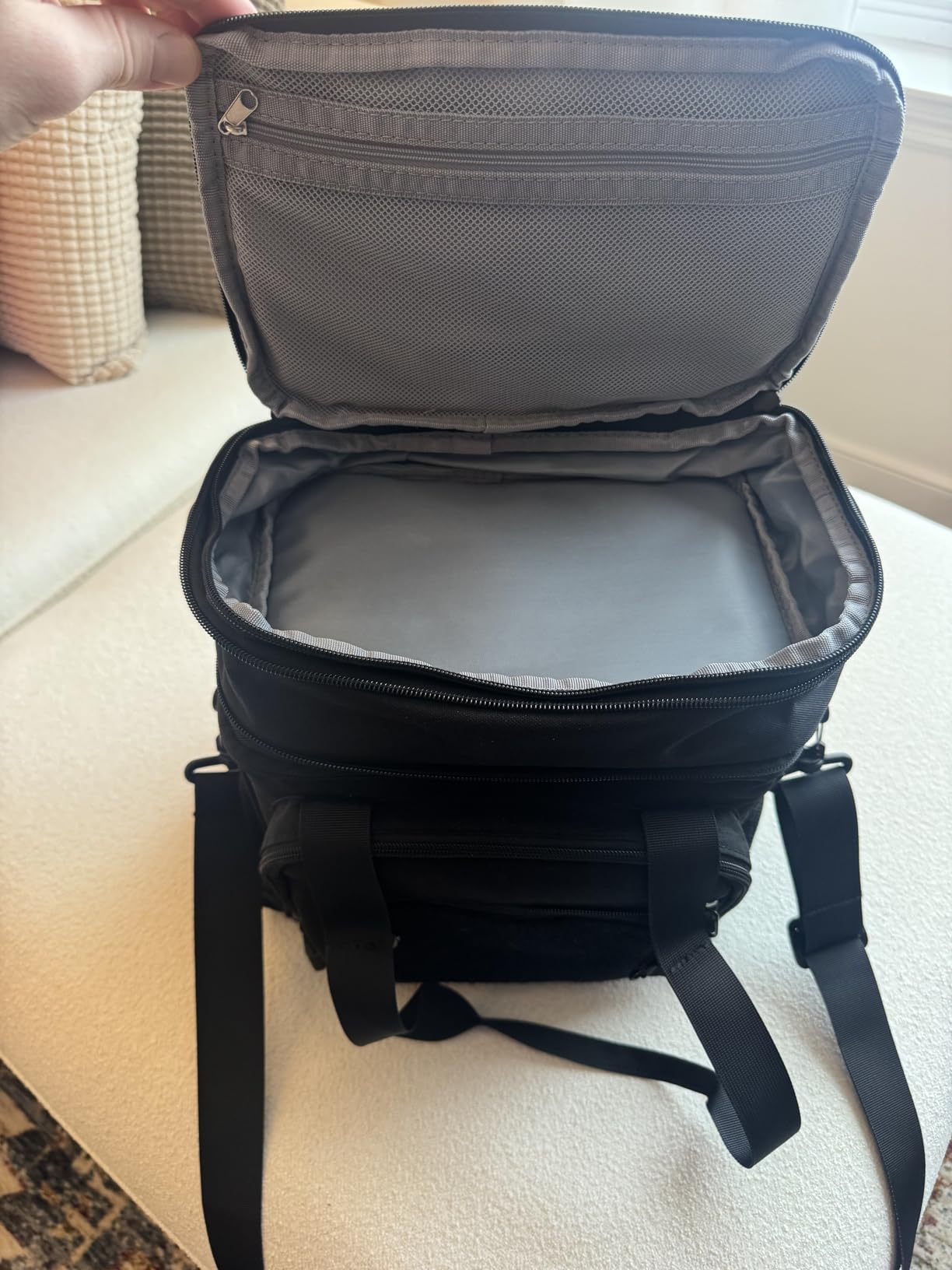 GLENKEY Tactical Lunch Box Men Expandable Insulated Leakproof Cooler Bag customer photo 2