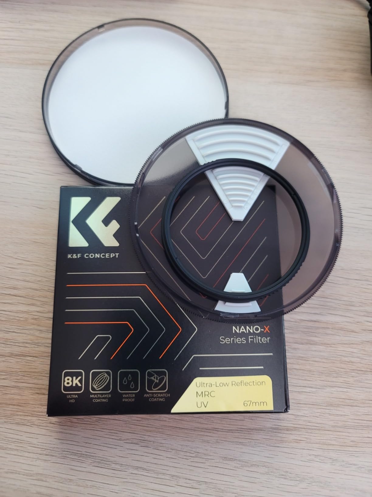 K&F CONCEPT 58mm Ultra-Low Reflectivity MCUV Lens Protection Filter customer photo 2