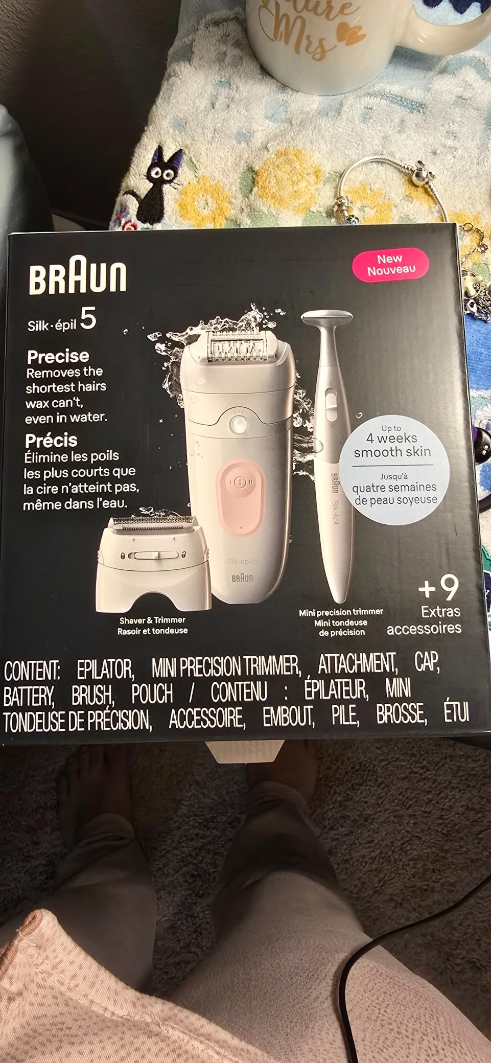 Braun Silk-épil 5 Epilator, Wet & Dry, Lasting Smooth Skin, SE5-230 customer photo 1