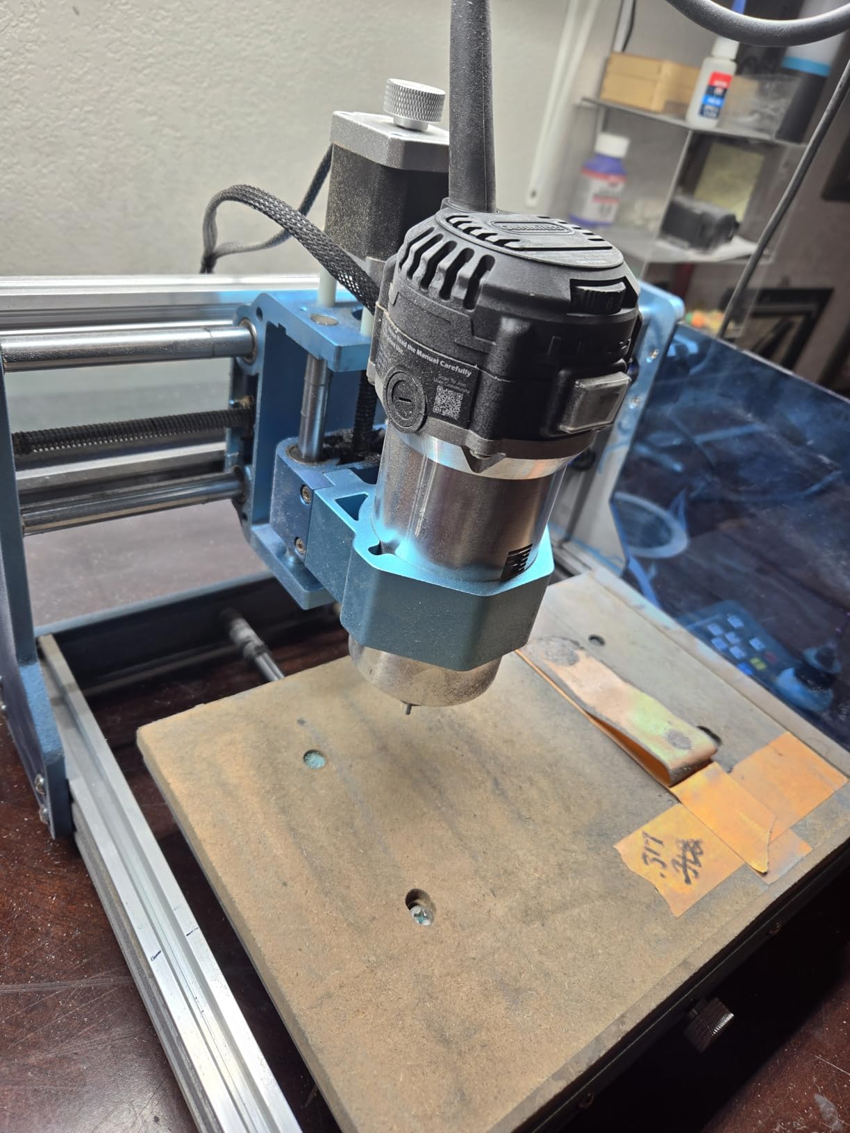 Genmitsu 710W Compact Router 65mm Diameter for CNC Machine customer photo 2