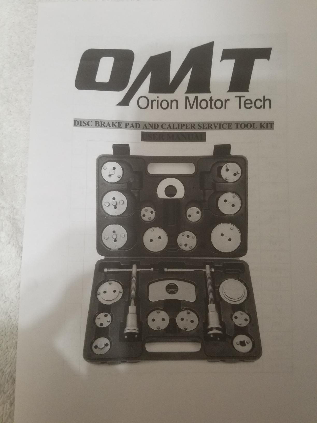 OMT 35pc Disc Brake Caliper Compression Tool Kit for Brake Pad Replacement customer photo 2