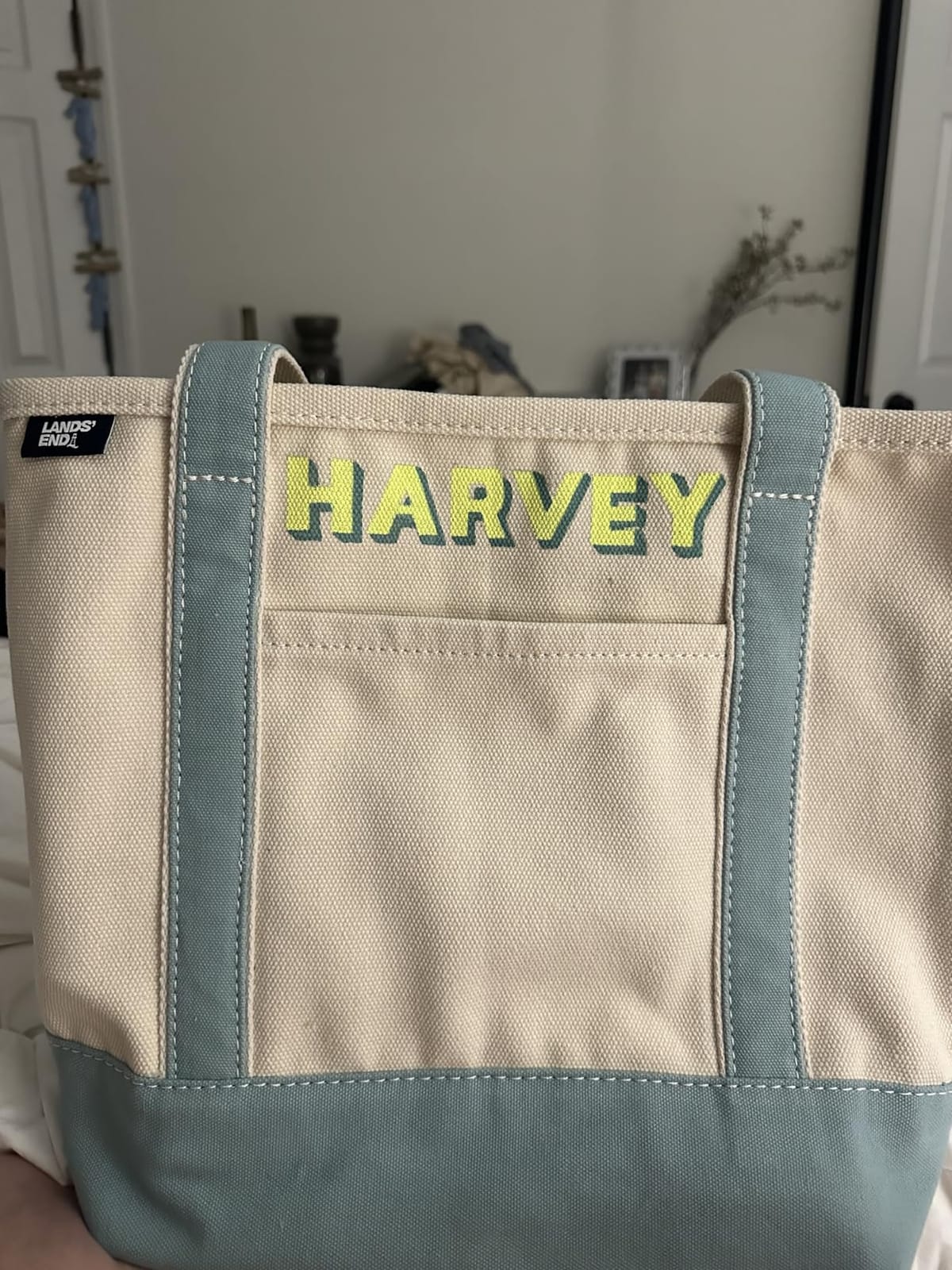 Lands' End Open Canvas Tote customer photo 2