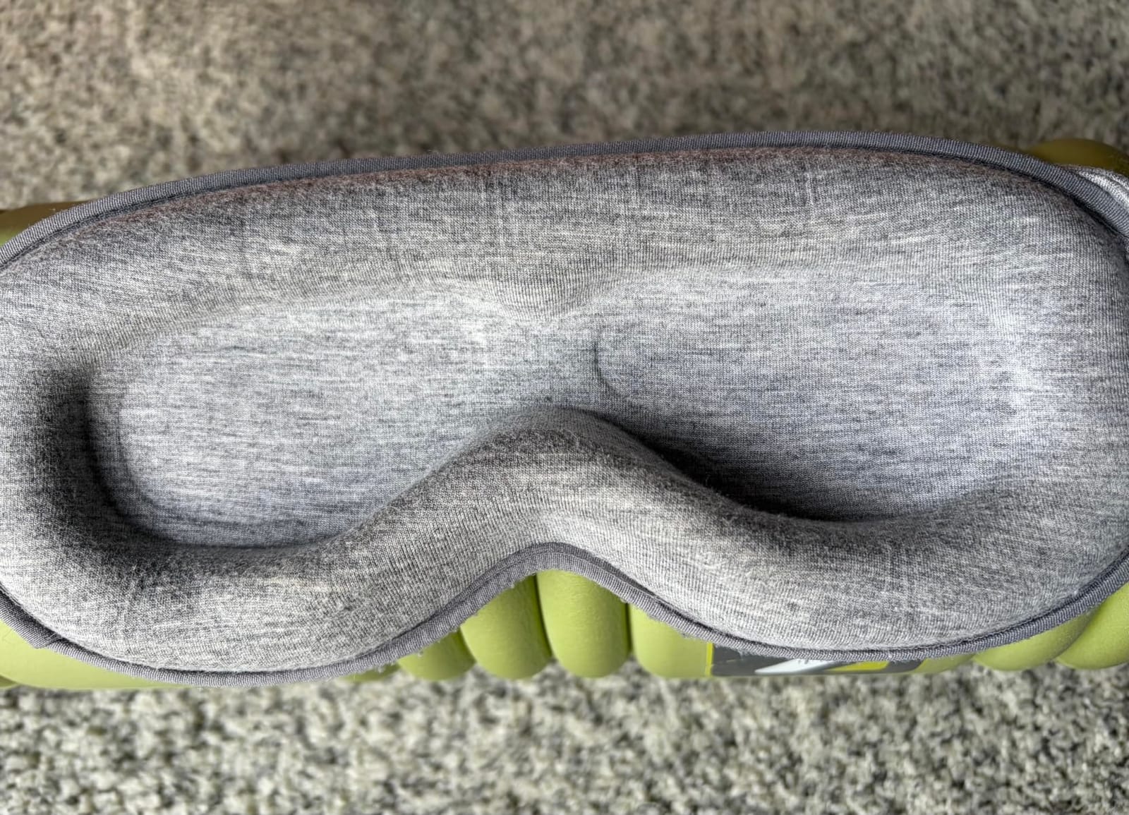 FACEMOON 3D Blackout Weighted Sleep Mask, Airplane Travel & Nurse Essential customer photo 1