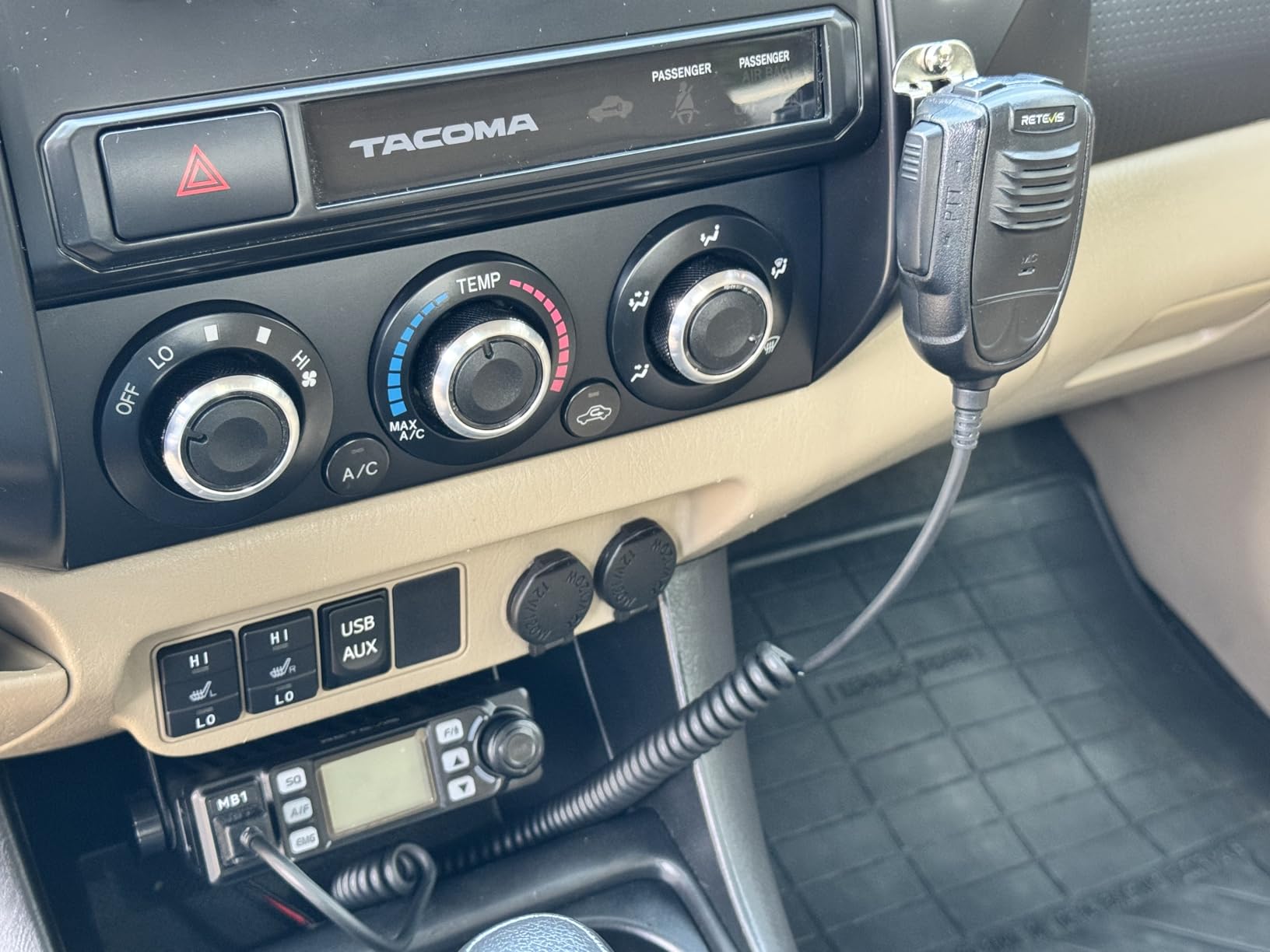 Retevis MB1 CB Radio Kit, AM/FM Mini CB Radio with Antenna for Truck customer photo 1