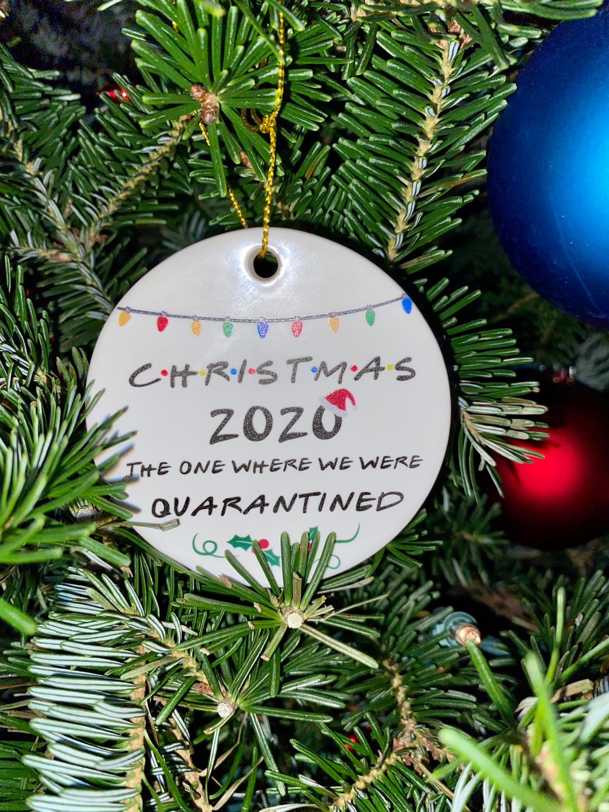 Grandparents' First Time Gifts - Grandma & Grandpa Ornament - Ceramic Christmas Ornament 2026 customer photo 1