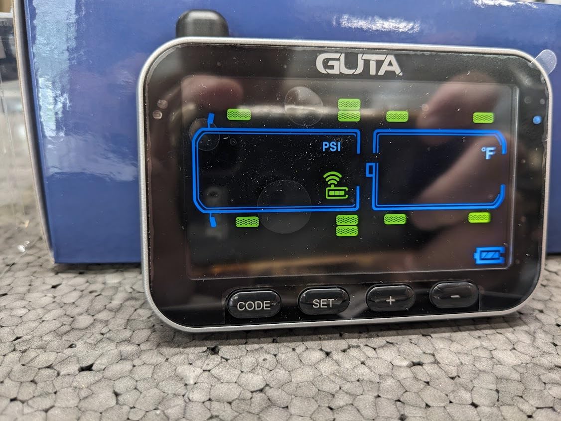 GUTA GT20 Trailer Tire Pressure Monitoring System, TPMS with 10 Sensors customer photo 2