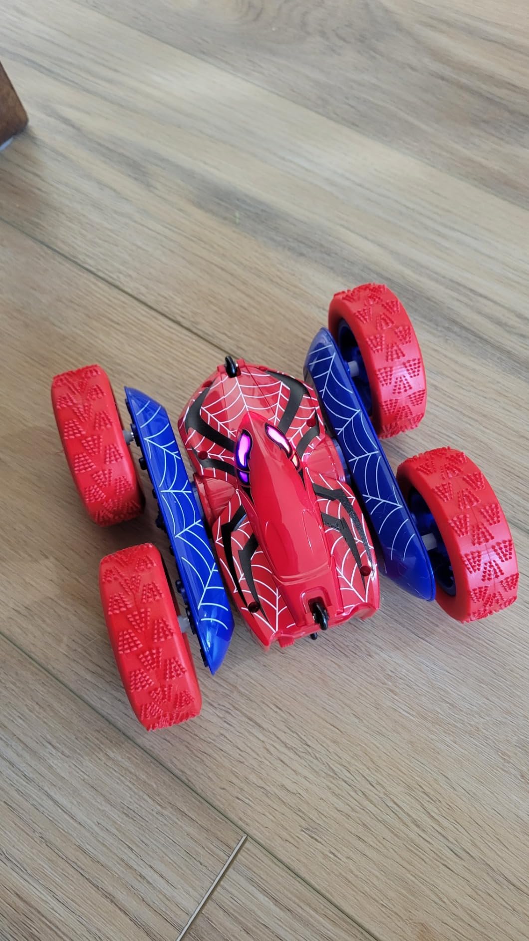 Excitobo Remote Control Car,RC Cars Boys Toys for 3 4 5 6 7 8 9 10 11 12 Year Old Boy Double Sided 360°Flip 4WD Rechargeable Drift RC Race Car Birthday Gifts Easter Basket Stuffers for Kids Age 3-12 customer photo 1