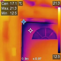 HF96 Thermal Camera with AI Scene Detection, Laser Pointer, -4°F~1022°F | 240x240 Super Resolution, Thermal Imaging Camera for HVAC Electrical Building Inspection,25Hz Infrared Camera,11h Runtime customer photo 1