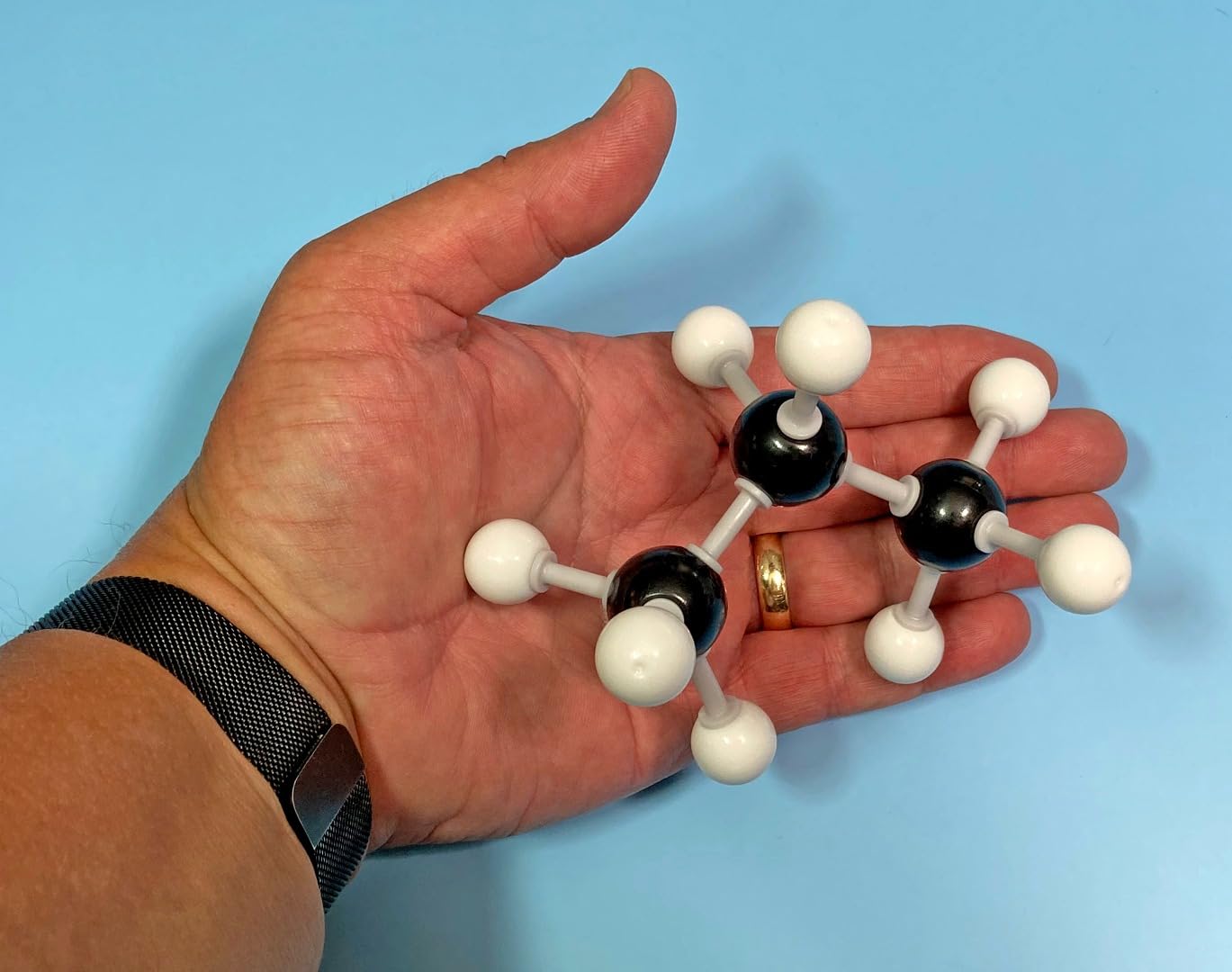 Molecular Model Kit, 444 Pcs Organic Chemistry Structure Set | Includes with 136 atoms,158 bonds, Build Chemical Structure, C60 Fullerene, Visualize Organic Molecule, High School & College customer photo 2