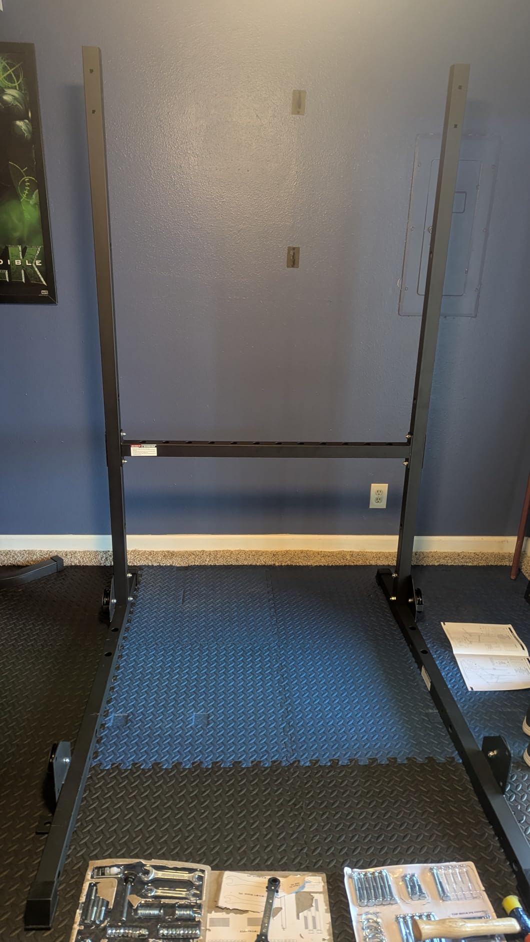 RitFit M1 Pro Smith Machine Cable Crossover Power Cage Home Gym | Dual 360 Cables, Barbell & Handles, LAT Pulldown, 1850LBS Weight Capacity customer photo 2