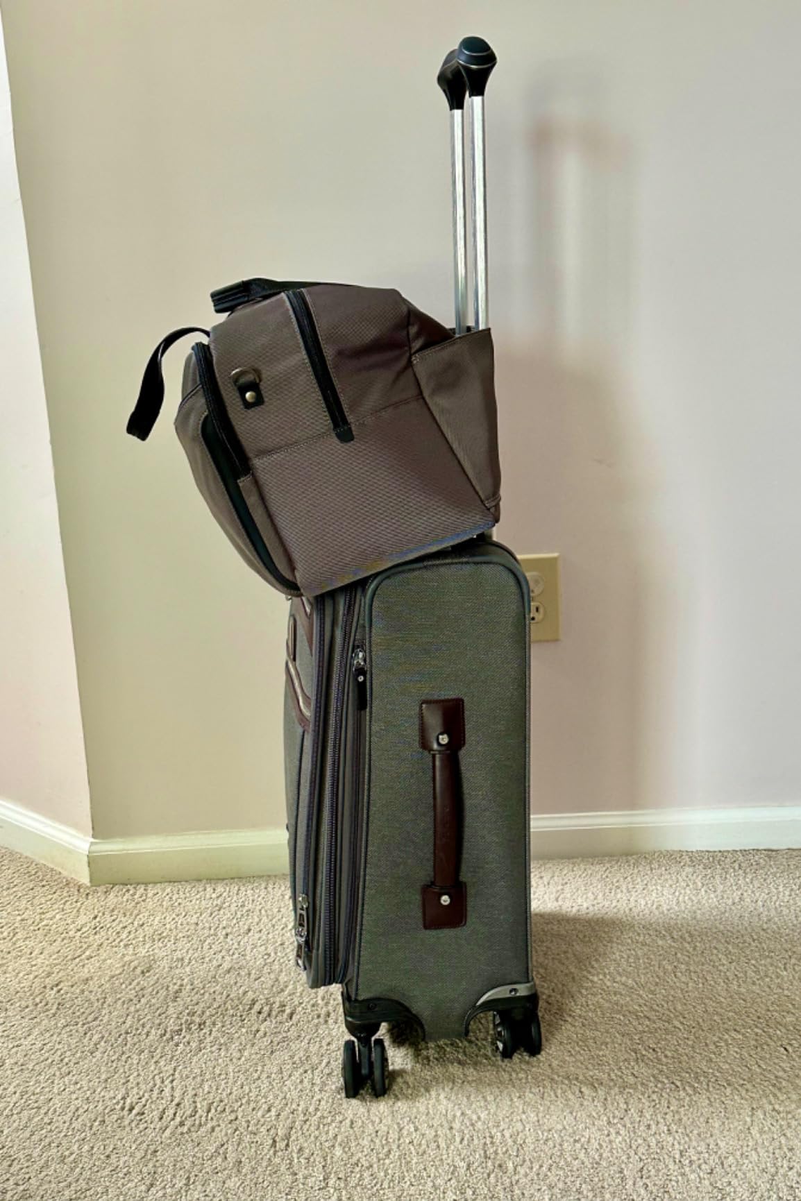 Travelpro Crew Classic Softside Carry-On Underseat Tote Bag, Black customer photo 1