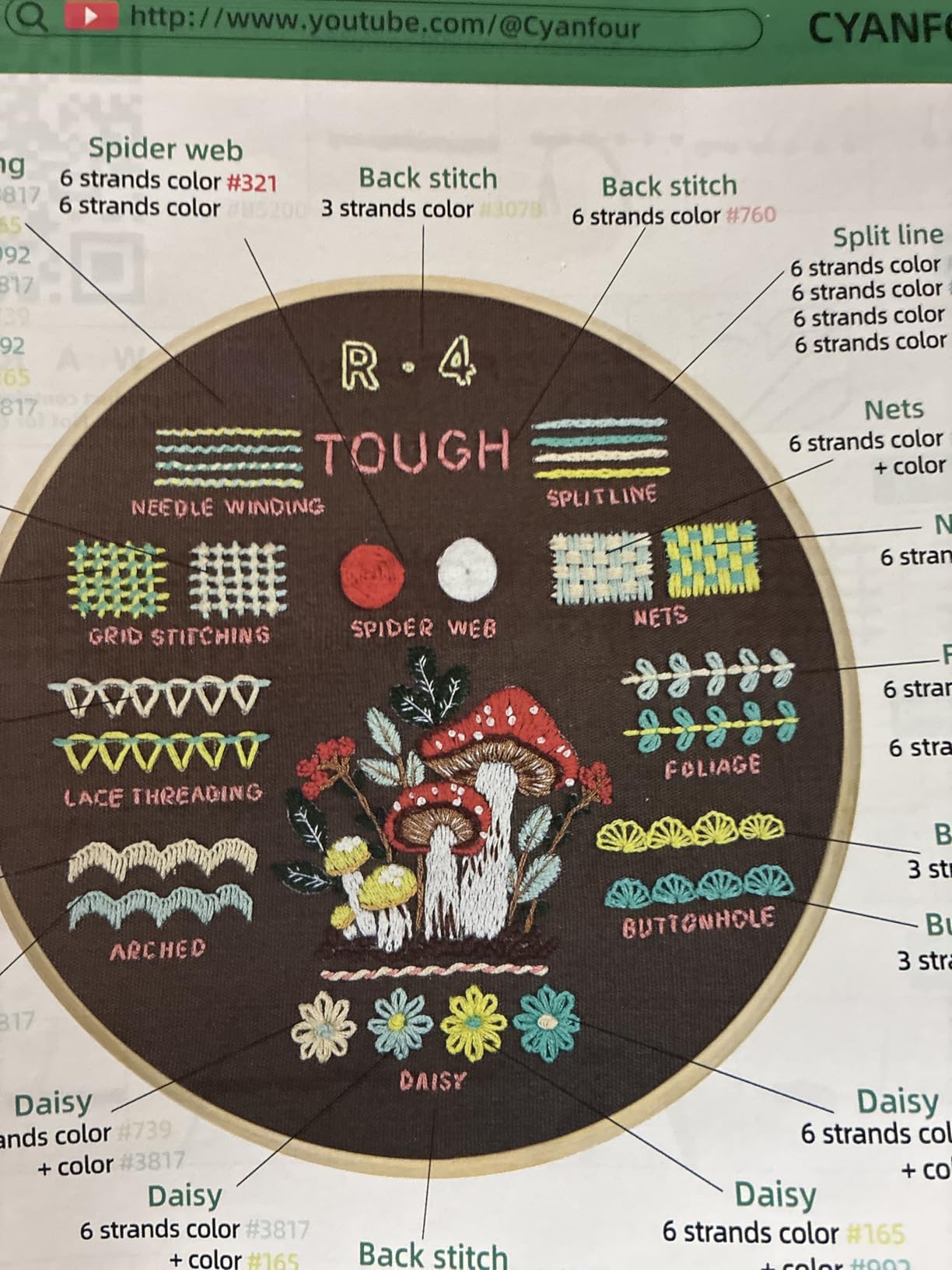 CYANFOUR Embroidery Kit for Beginners with Step-By-Step Guidance & Videos customer photo 1