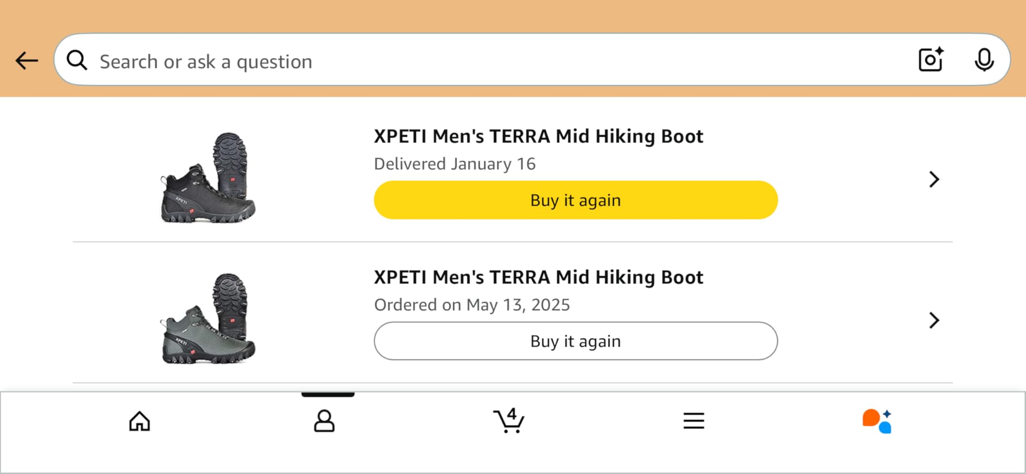 XPETI Men's TERRA Mid Hiking Boot customer photo 2