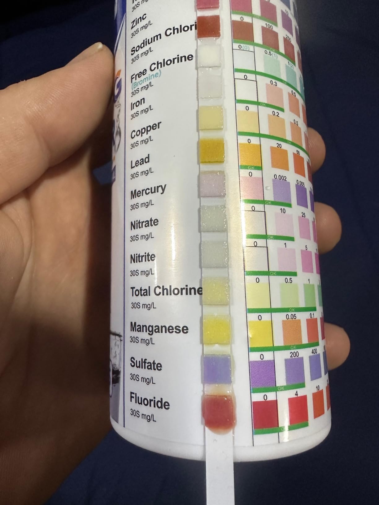 Drinking Water Test Strips 125ct 18 Parameters, Home Water Test Kit customer photo 1