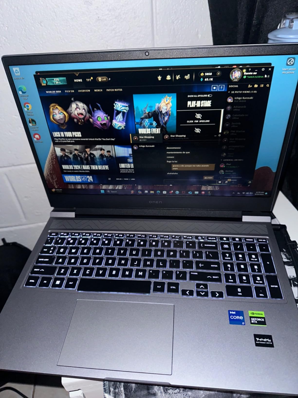 HP OMEN 16 inch Laptop, FHD 144Hz Display, Intel Core i7-14700HX, 16 GB RAM, 512 GB SSD, NVIDIA GeForce RTX 4060 GPU (8 GB Dedicated), Windows 11 Home, 16-ae0009nr (2024) customer photo 1