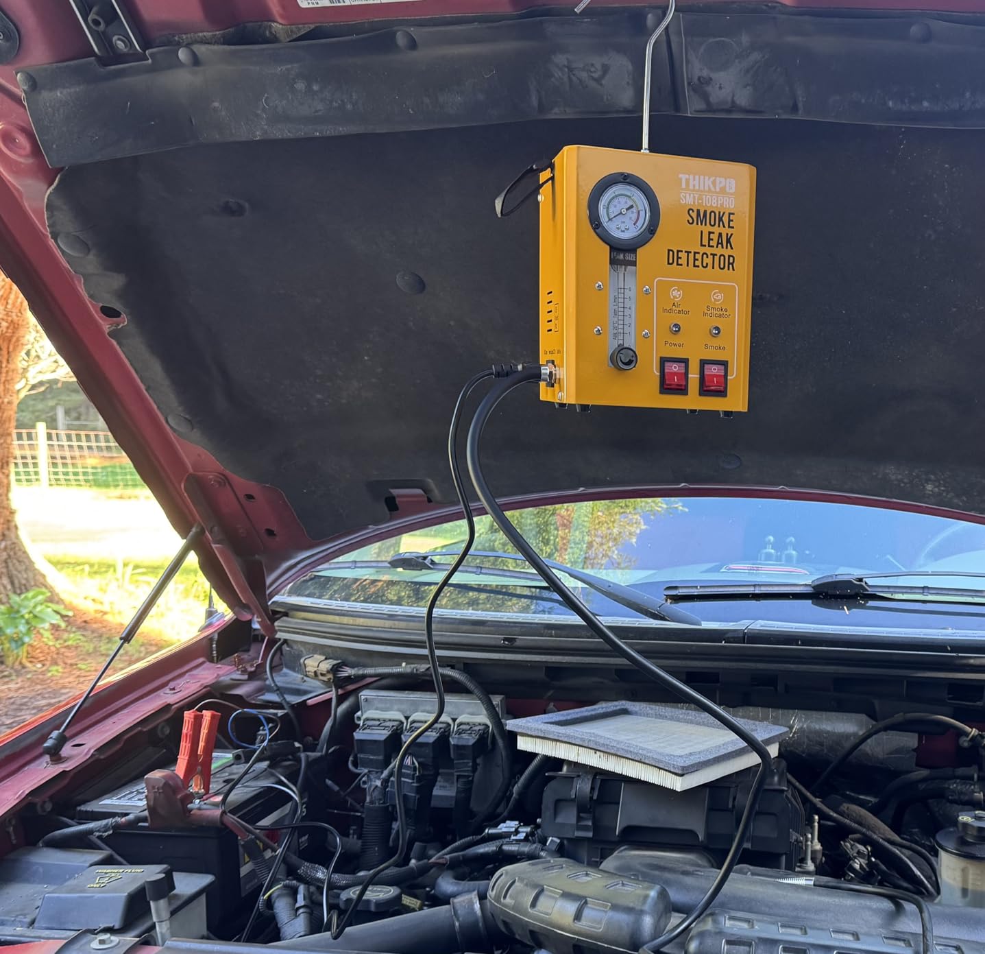 Smoke Machine Automotive, Professional Car EVAP Smoke Leak Detector customer photo 1