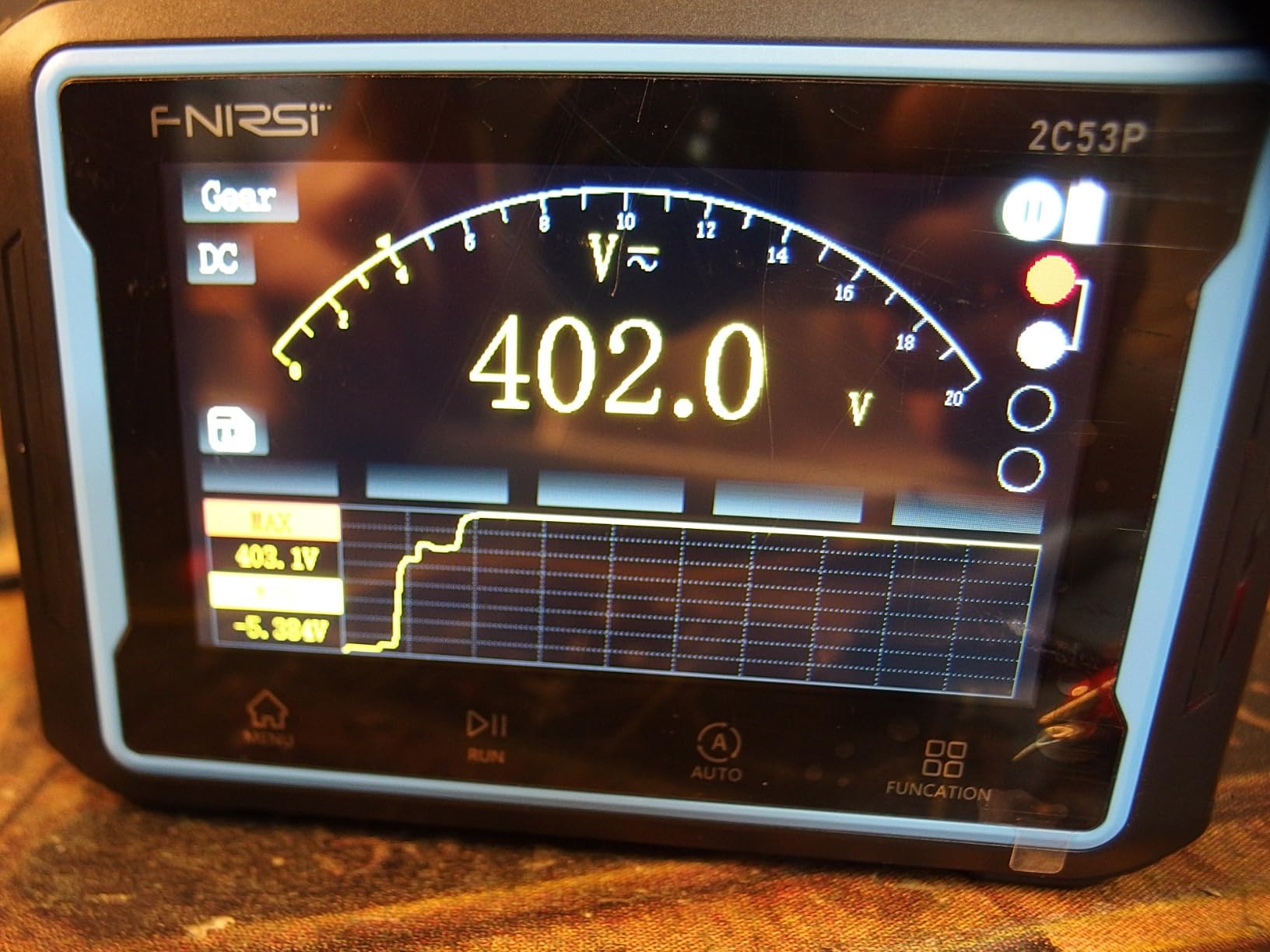FNIRSI 2C53P 3-in-1 50MHz Oscilloscope Multimeter DDS Signal Generator customer photo 1