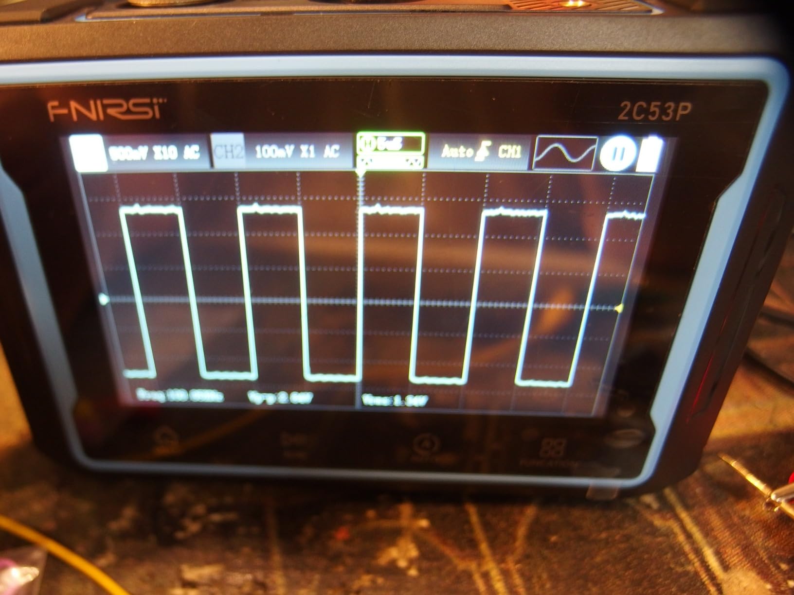FNIRSI 2C53P 3-in-1 50MHz Oscilloscope Multimeter DDS Signal Generator customer photo 2