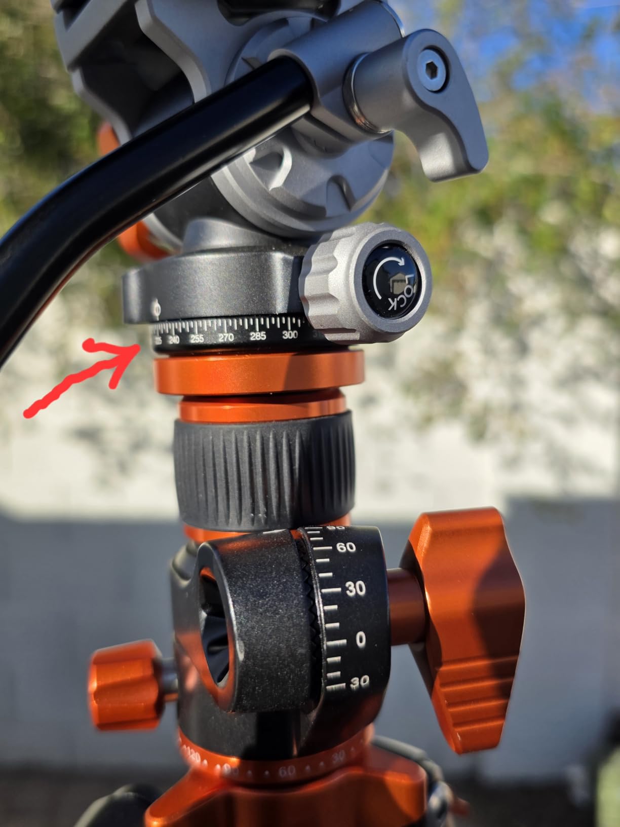 K&F CONCEPT 90''/230cm Horizontal Fluid Head Camera Tripod customer photo 1