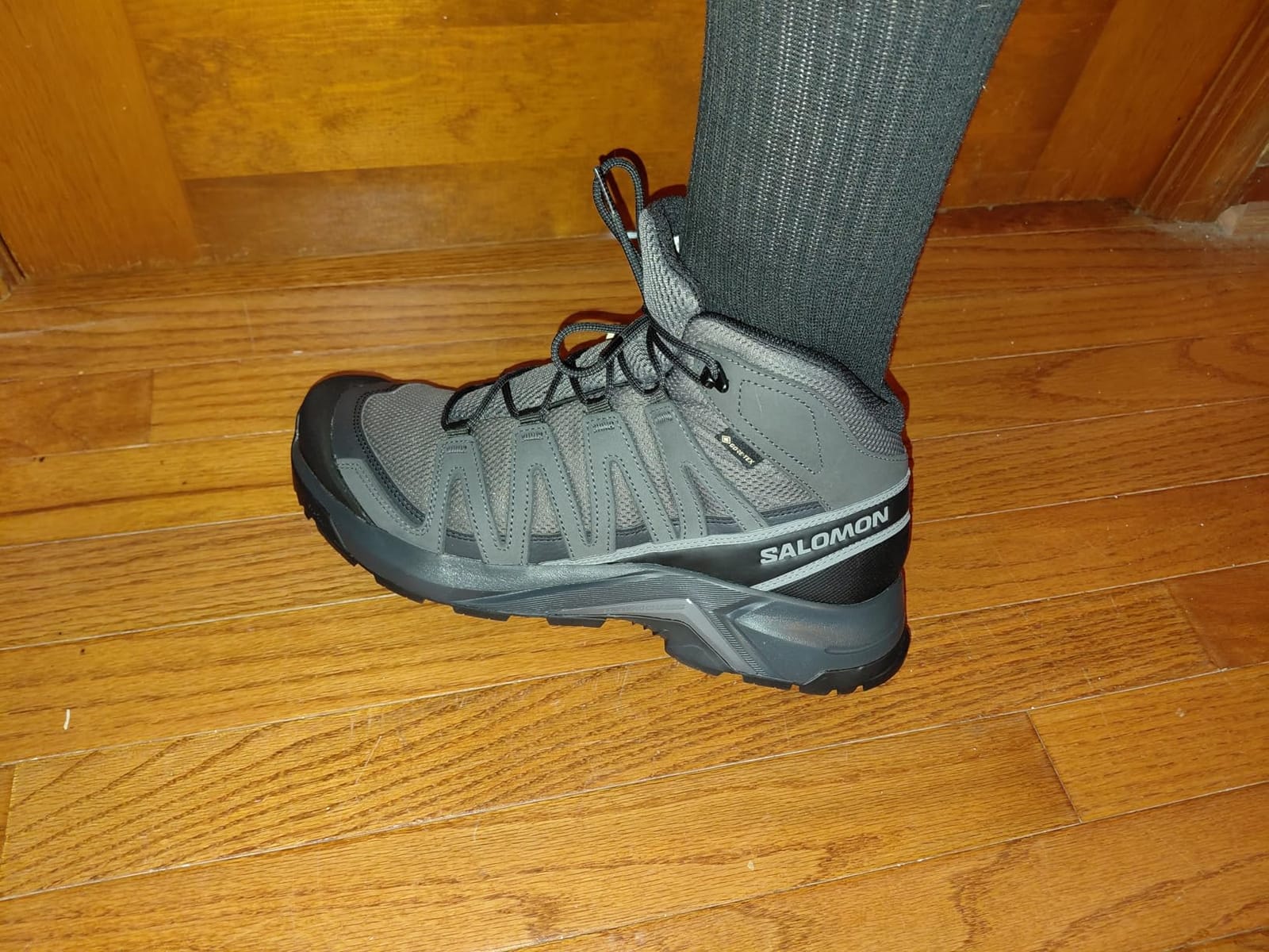 Salomon Men's X-Adventure Recon Mid Gore-Tex Waterproof Hiking Shoe customer photo 1