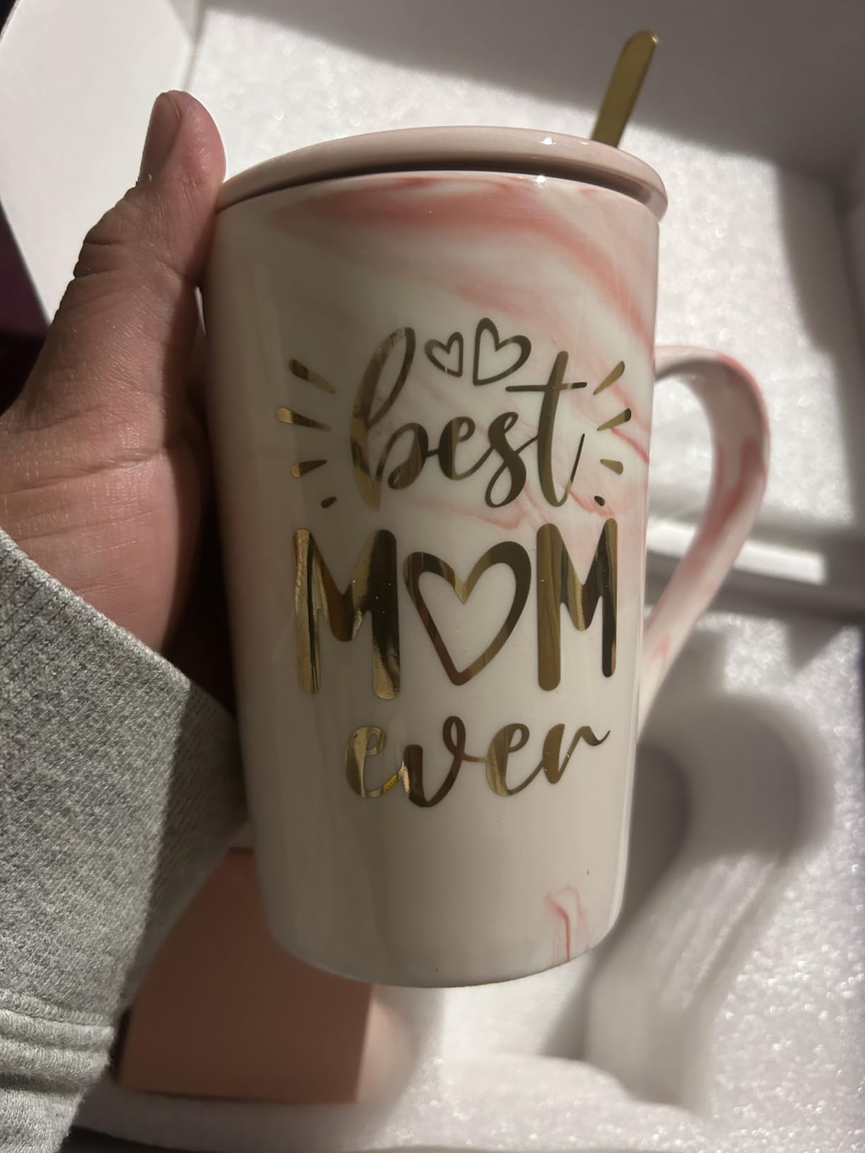 Birthday Gifts for Women, Mom, Unique Pink Spa Relaxation Baskets Set customer photo 1