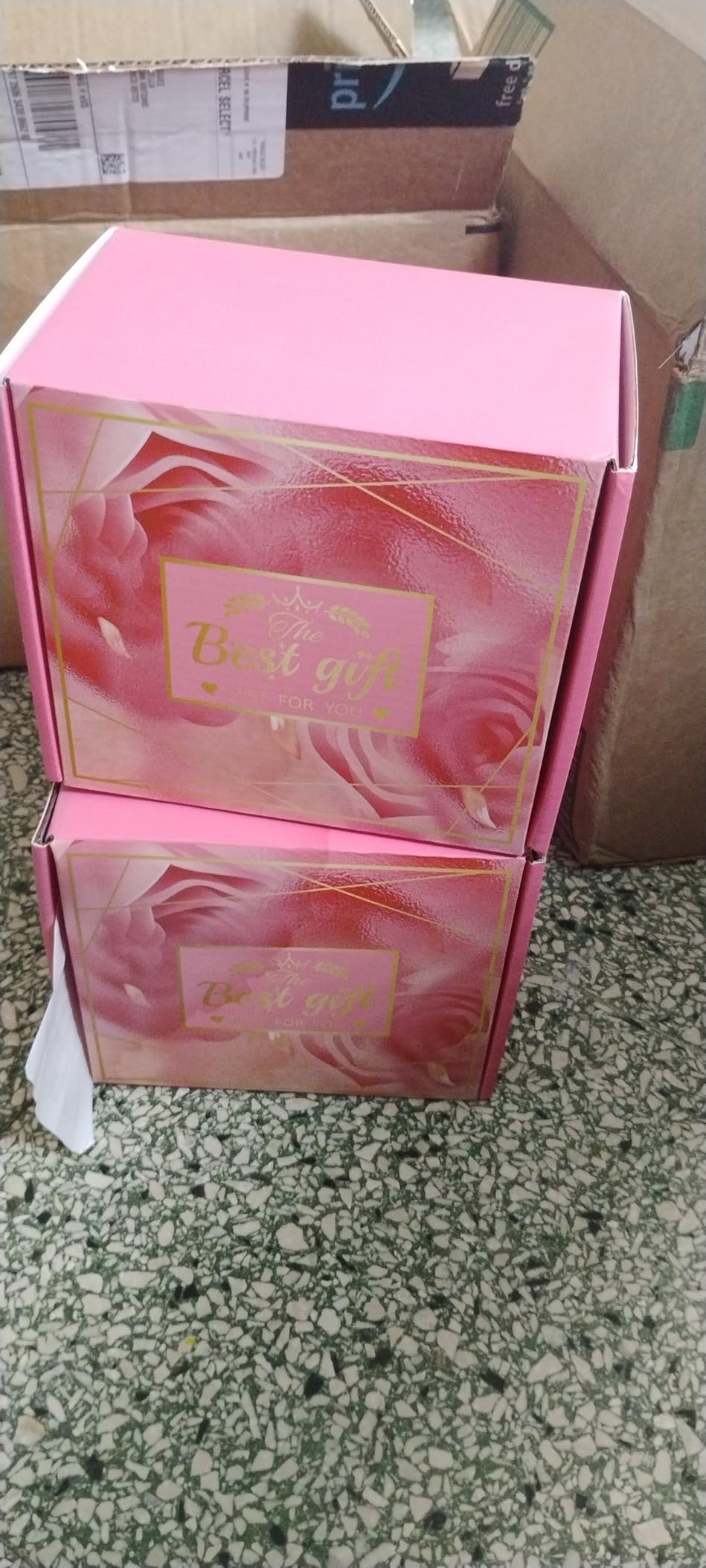 Birthday Gifts for Women, Mom, Unique Pink Spa Relaxation Baskets Set customer photo 2