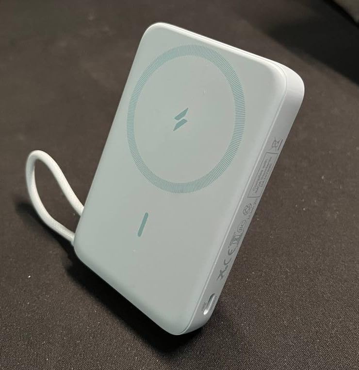 Anker Zolo Magnetic Power Bank, 10,000mAh Wireless Portable Charger customer photo 1